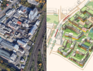 Nová Palma prinesie na Račiansku ulicu urbanizmus Starého Mesta - Bratislava, 3. októbra 2023 -  Základným stavebným prvkom novej štvrte budú bloky maximálne 5 až 7-podlažných budov zasadené vo verejných priestoroch. Vychádzať budú z princípov „soft city“ spoluzakladateľa ateliéru Gehl Architects, Davida Sima. Potvrdzujú to i dnes zverejnené vizualizácie.